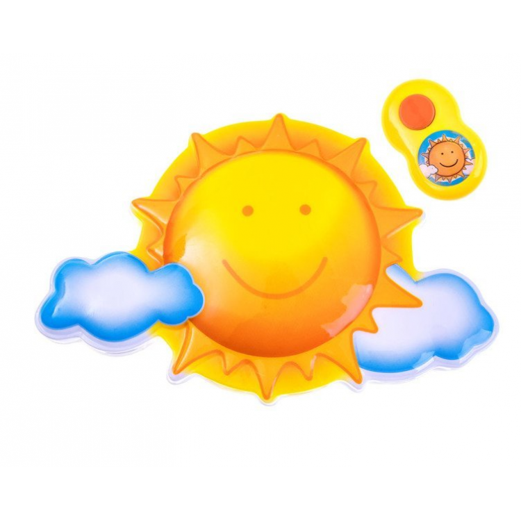 Detská nočná lampa so zvukmi slnko